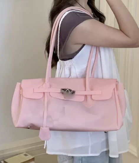 Korean horizontal series 2026 new summer kiii jelly bag, tote bag, and shoulder bag