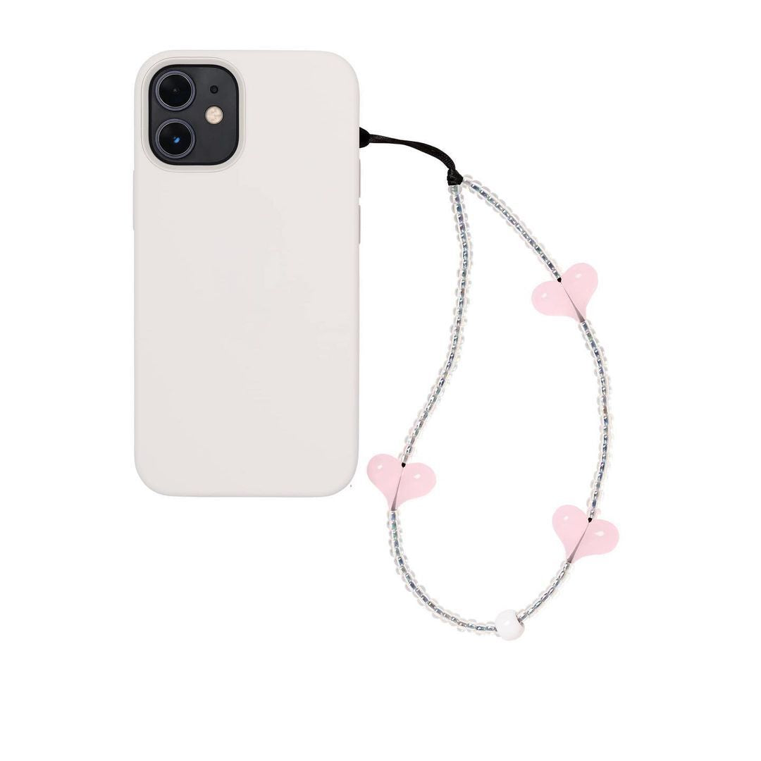 KKBEAD European and American bloggers portable pendant love mobile phone chain blackpink Kim Ji-ni with the same female lanyard