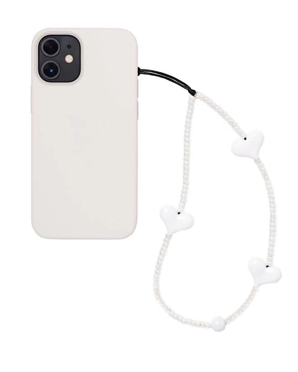 KKBEAD European and American bloggers portable pendant love mobile phone chain blackpink Kim Ji-ni with the same female lanyard