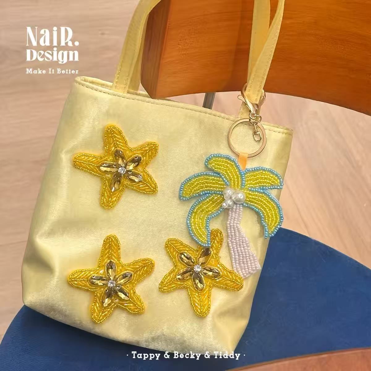 Guli silk satin grape bag bead embroidery hand-held high-end light luxury exquisite new spring and summer handmade bags