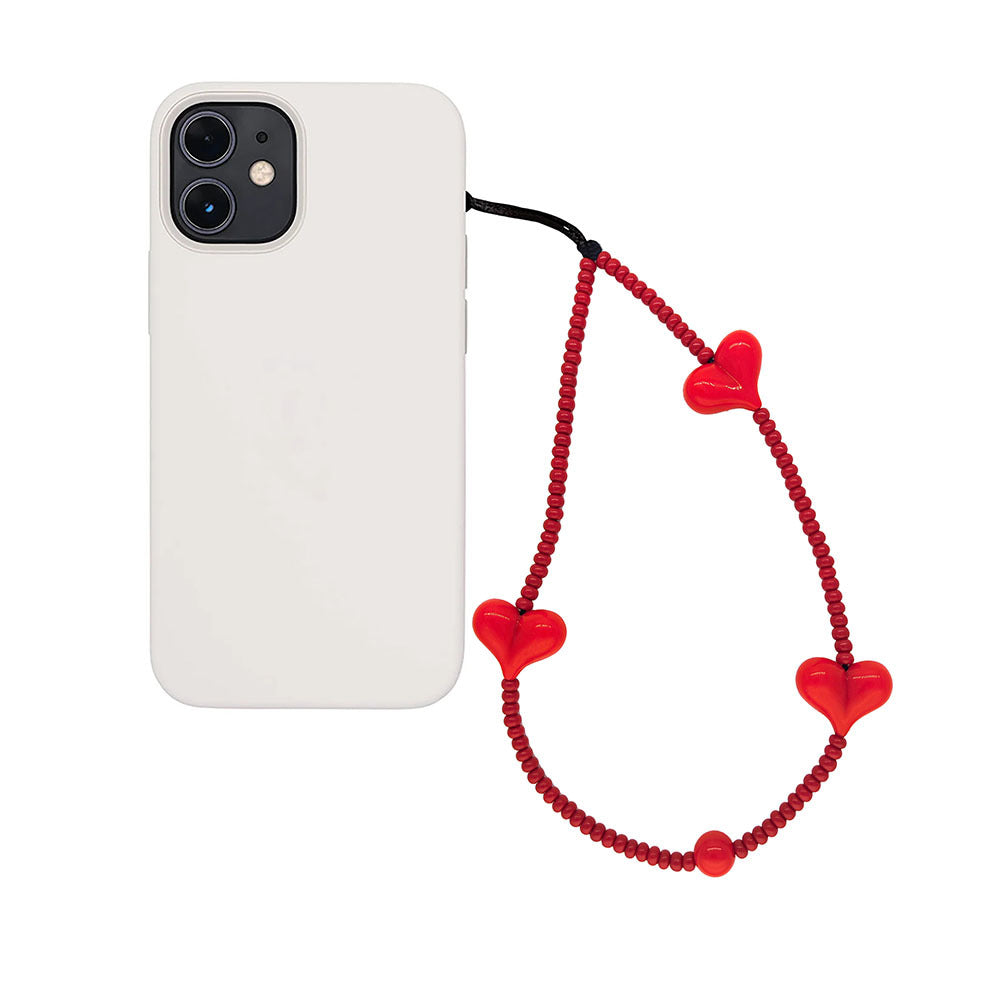 KKBEAD European and American bloggers portable pendant love mobile phone chain blackpink Kim Ji-ni with the same female lanyard