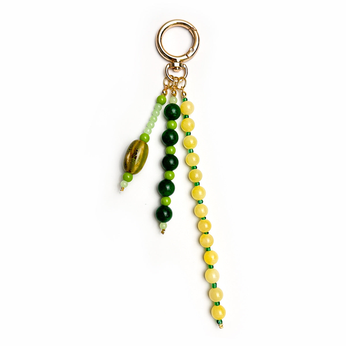 Handmade colorful bead tassel hanging ornaments, agate stone bag pendants, niche design styles, in stock wholesale accepting orders