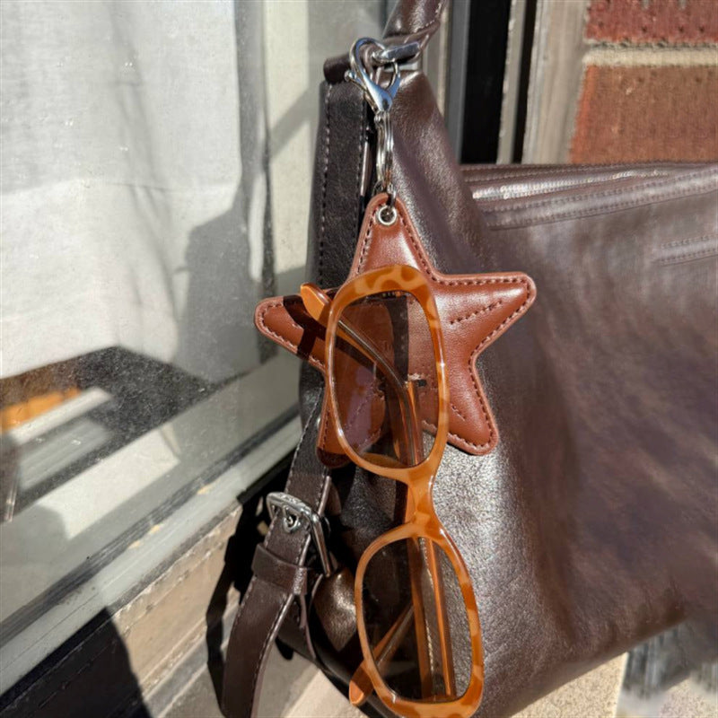 New hot-selling candy-colored glasses clip, fruit and vegetable mini pendant, creative and fresh car bag charm