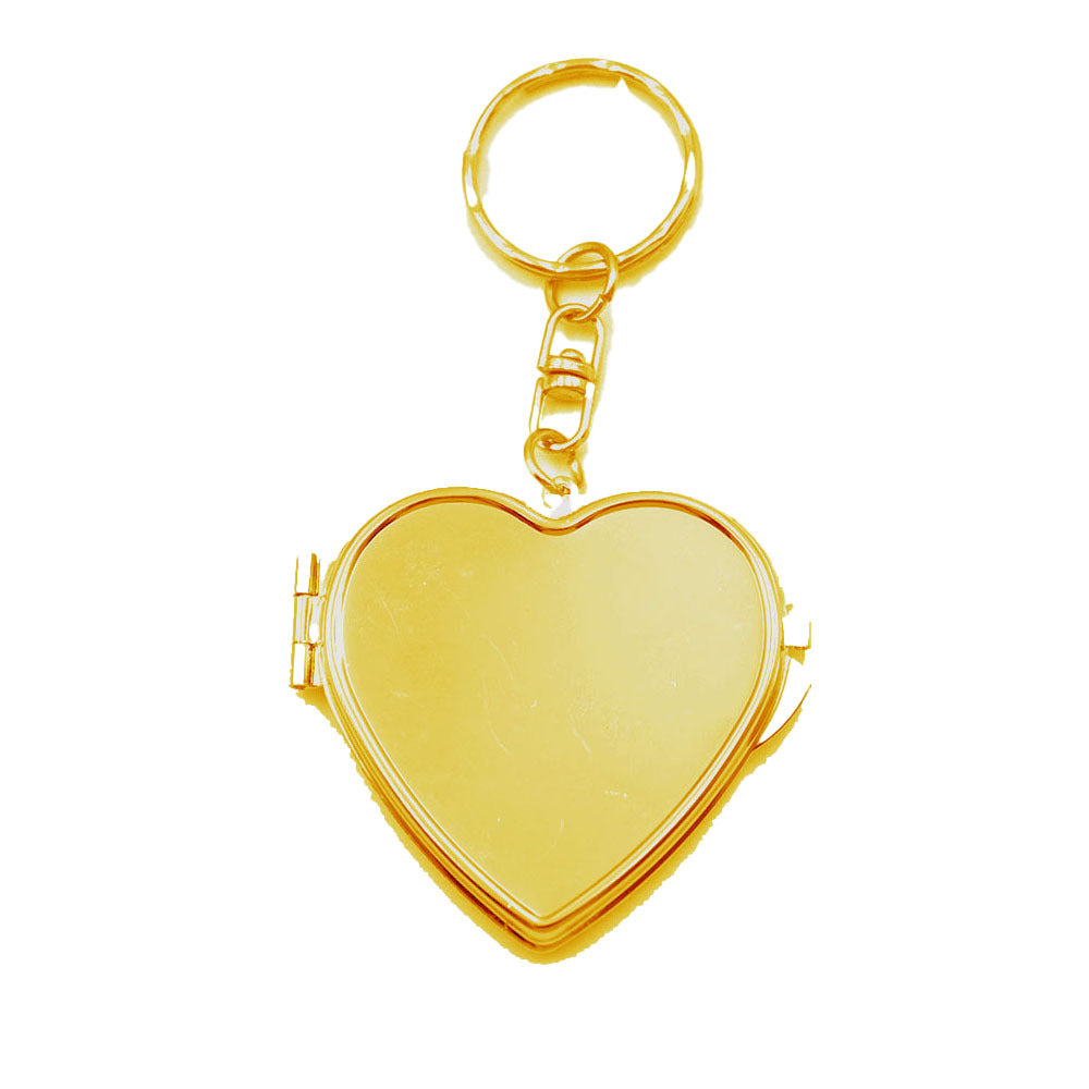 Cross-border bag pendant fashion original metal stainless steel mesh pocket pendant Korean keychain lipstick mesh pocket