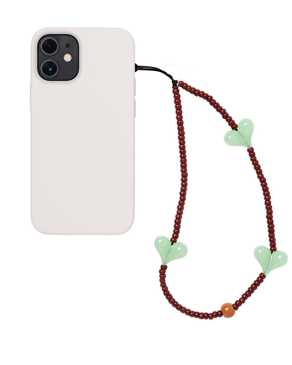 KKBEAD European and American bloggers portable pendant love mobile phone chain blackpink Kim Ji-ni with the same female lanyard