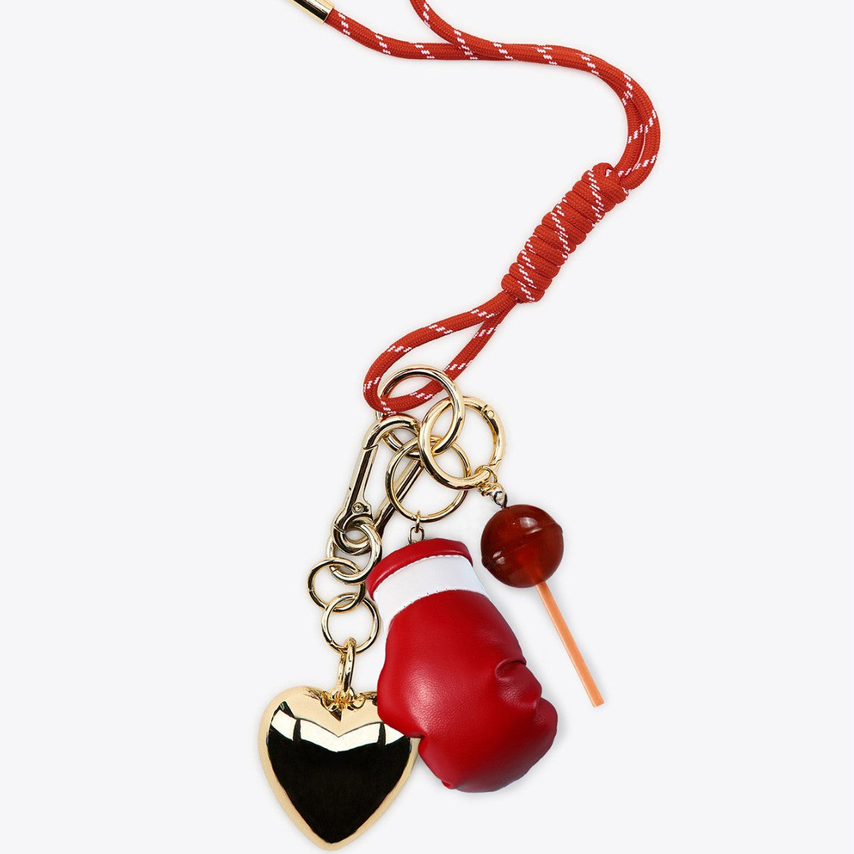 Niche design fruit and vegetable series tomato creative keychain bag hanging many functional accessories chain pendant chain