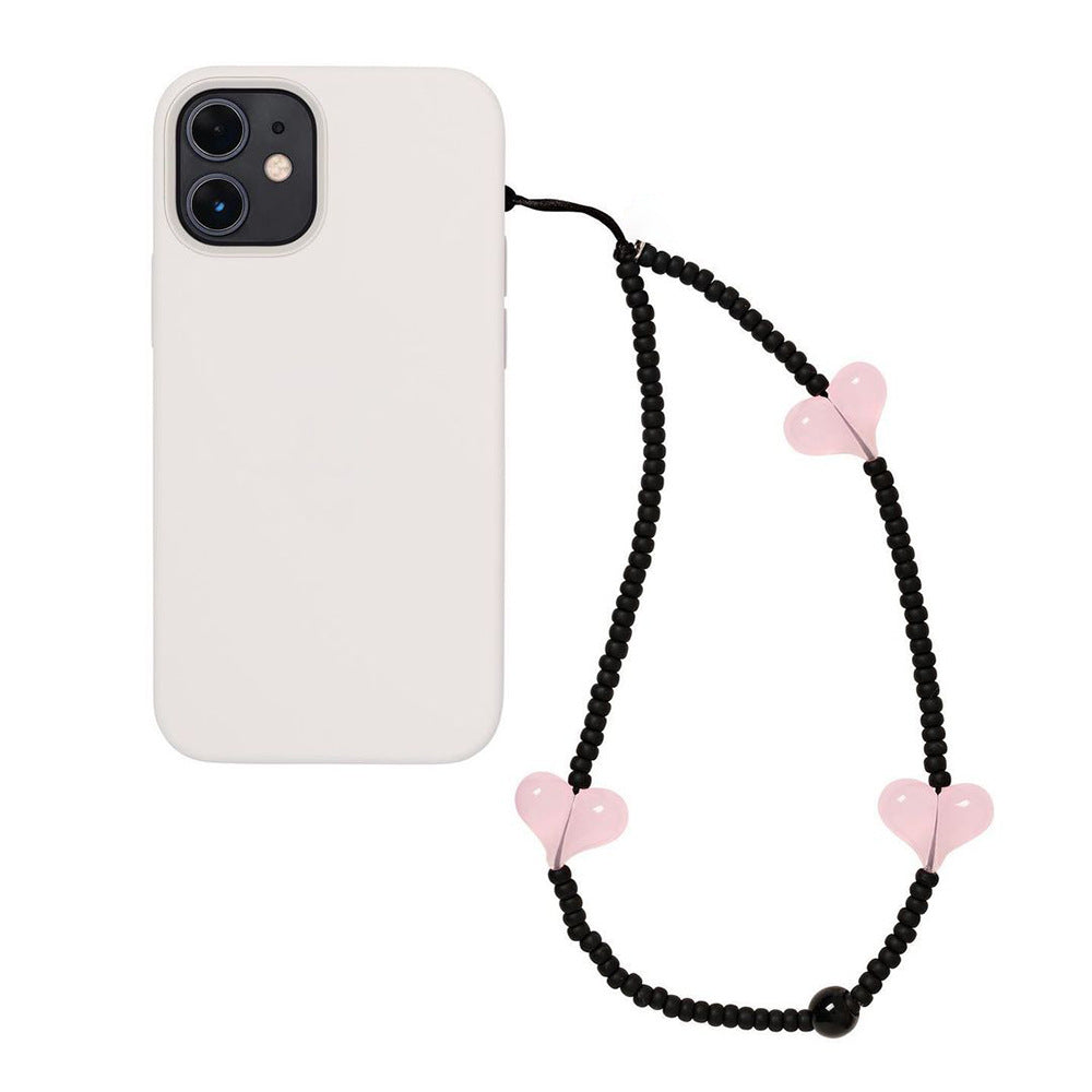 KKBEAD European and American bloggers portable pendant love mobile phone chain blackpink Kim Ji-ni with the same female lanyard