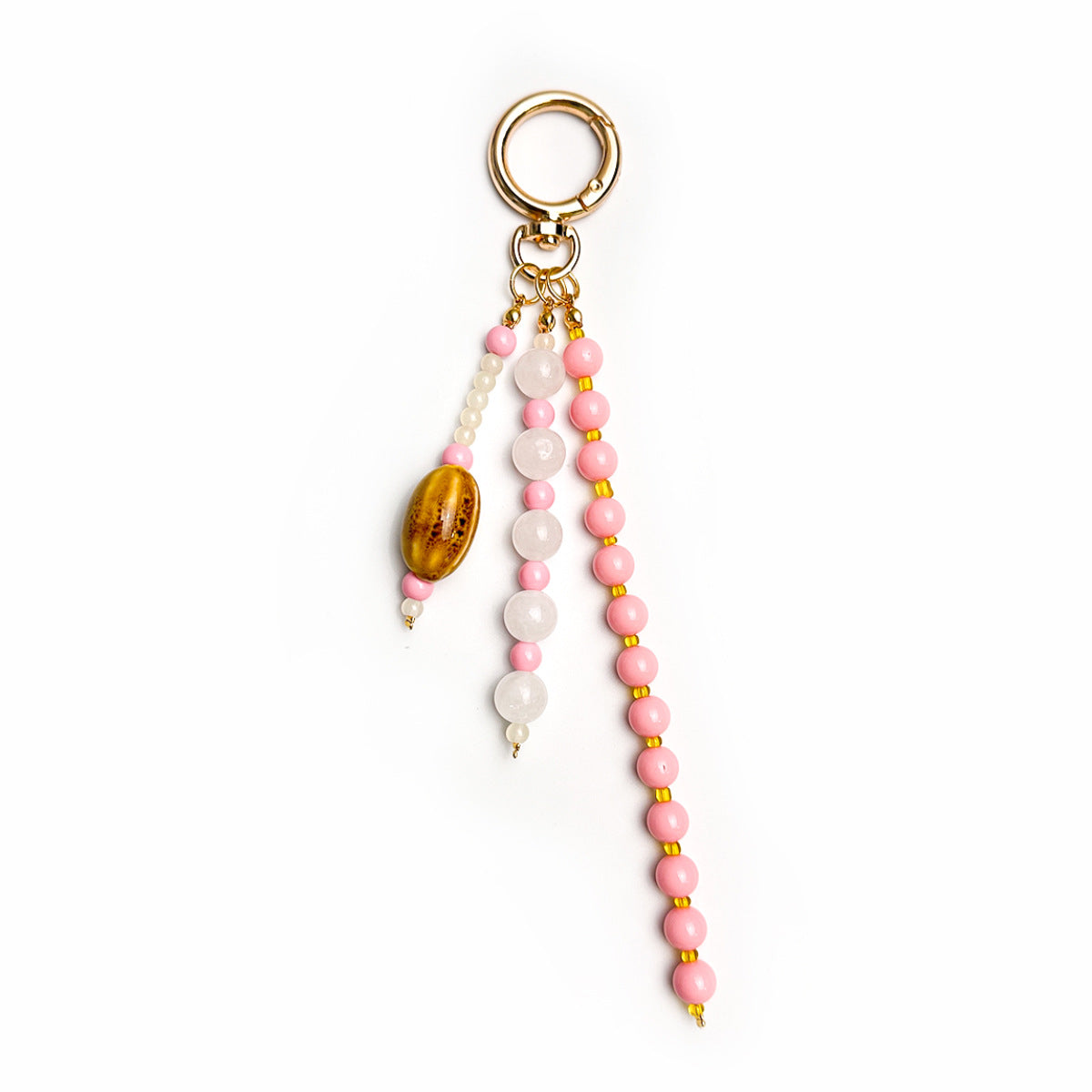 Handmade colorful bead tassel hanging ornaments, agate stone bag pendants, niche design styles, in stock wholesale accepting orders