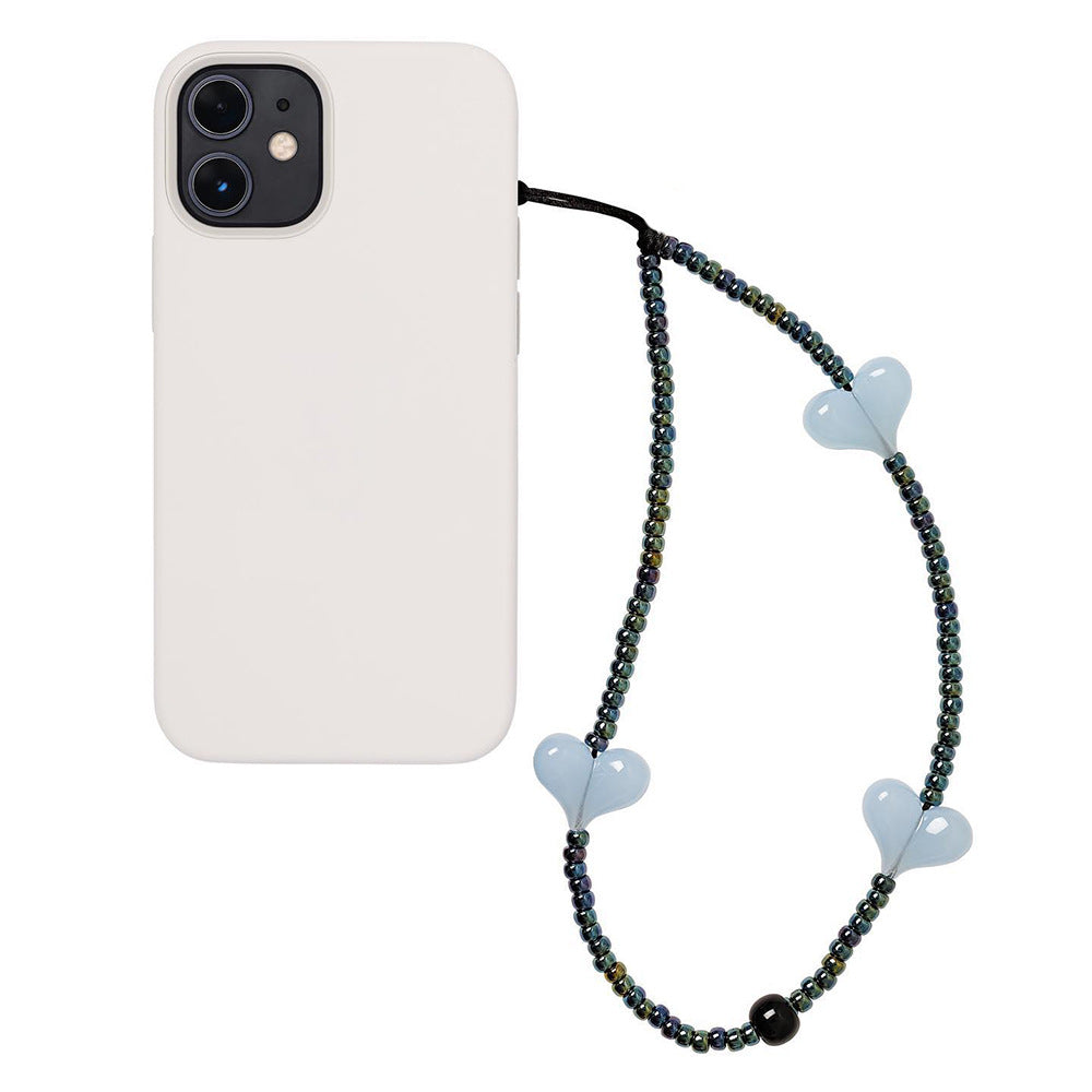 KKBEAD European and American bloggers portable pendant love mobile phone chain blackpink Kim Ji-ni with the same female lanyard