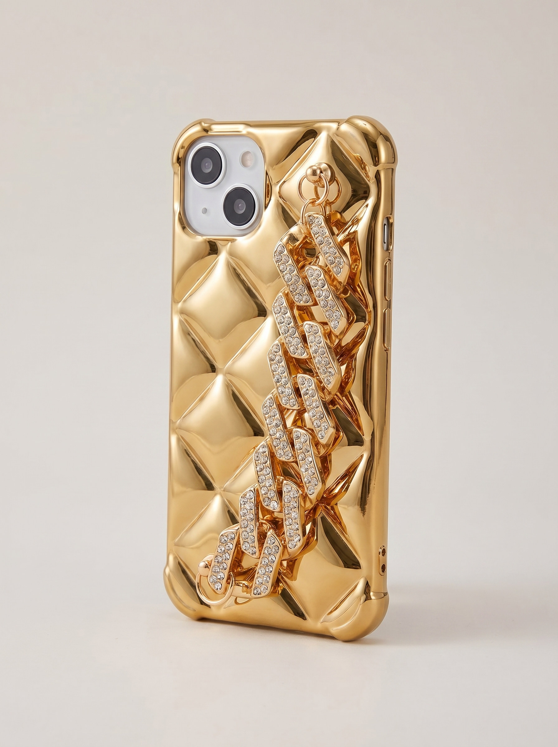 Applicable to Apple iPhone17pro mobile phone case luxury glitter diamond bracelet 14 small fragrance 16 high-end xsmax tide 15