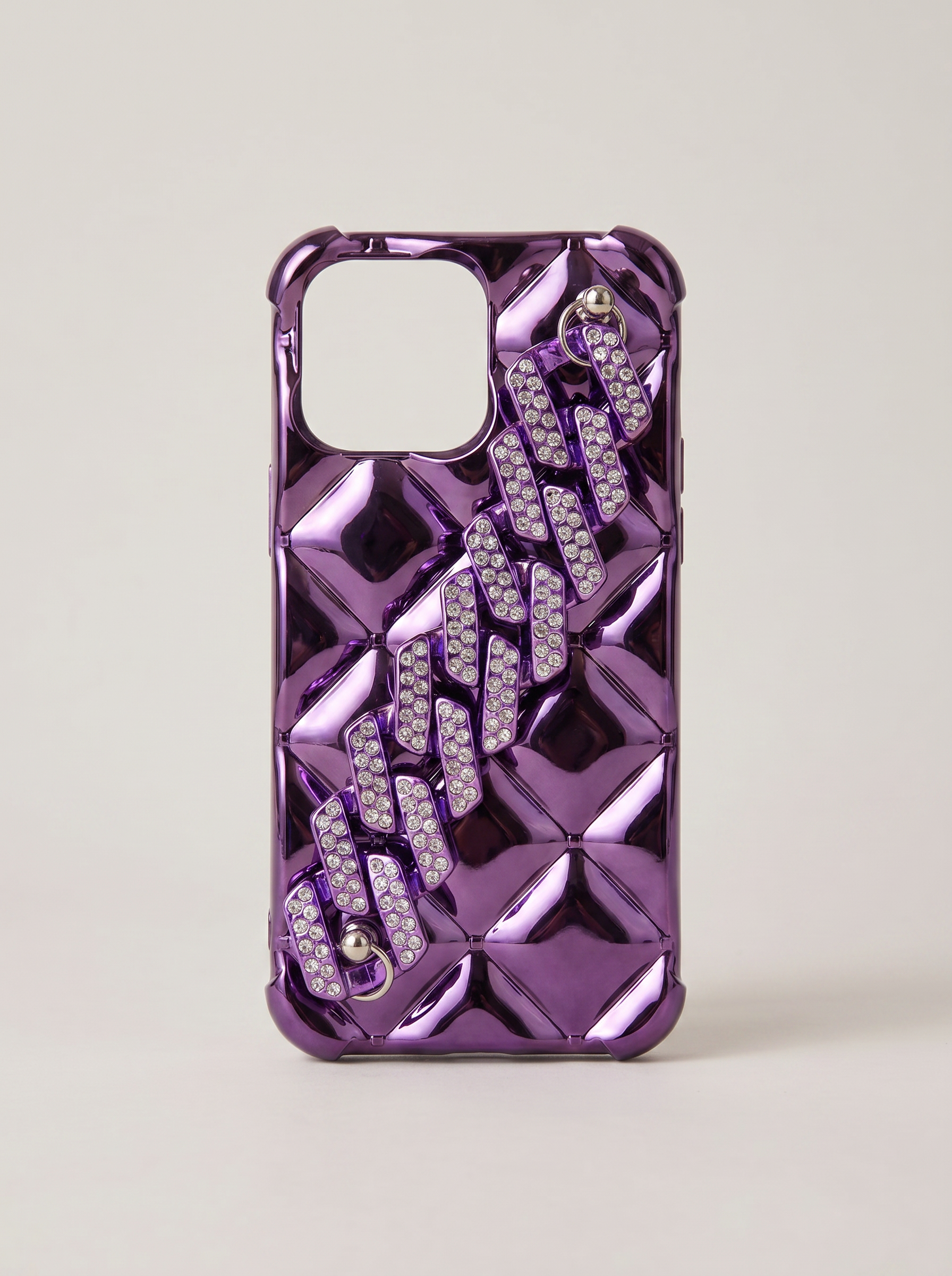 Applicable to Apple iPhone17pro mobile phone case luxury glitter diamond bracelet 14 small fragrance 16 high-end xsmax tide 15