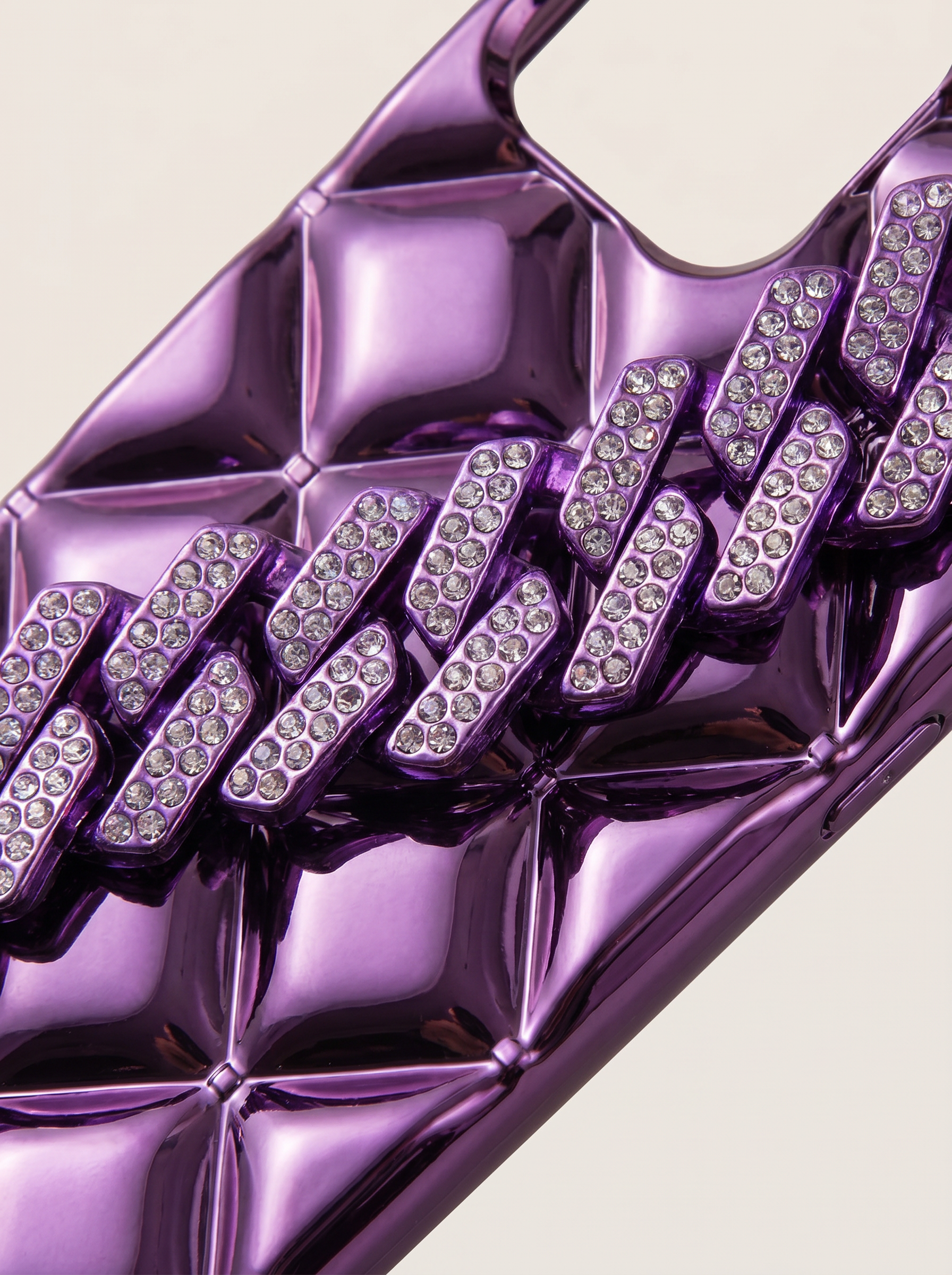 Applicable to Apple iPhone17pro mobile phone case luxury glitter diamond bracelet 14 small fragrance 16 high-end xsmax tide 15