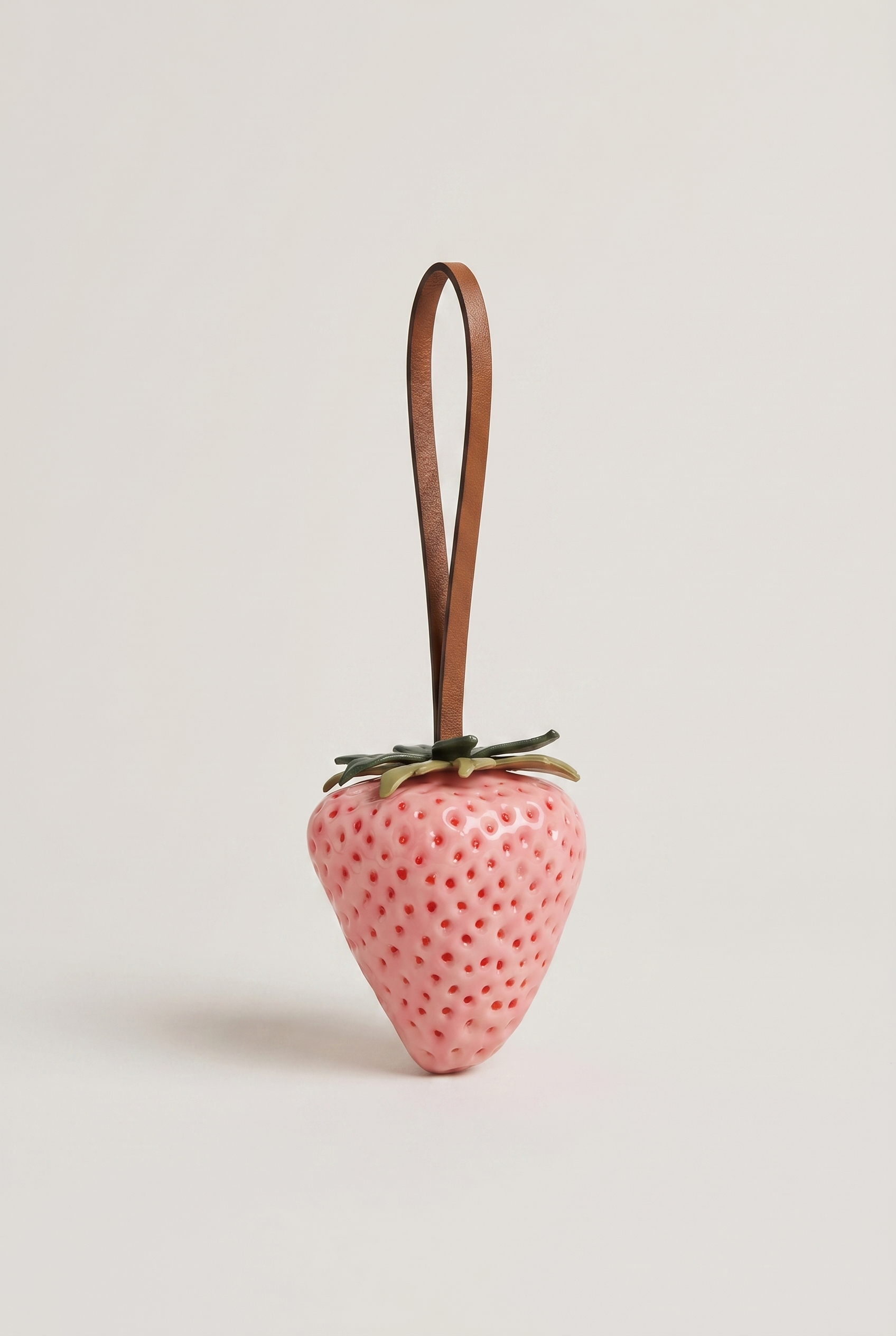 Strawberry Trio Bag Charm