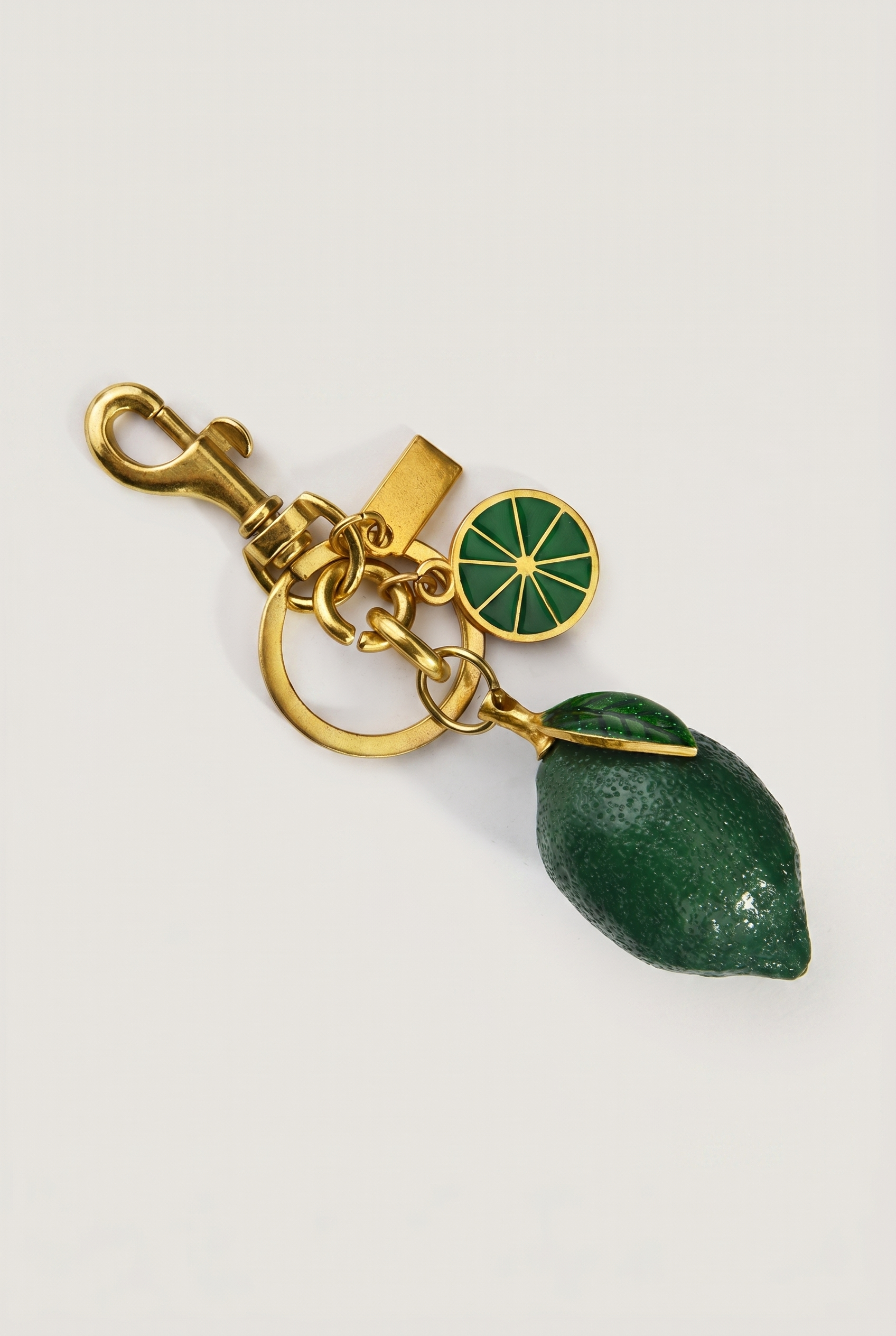 When Life Gives You Charms — Lemon Bag Charm