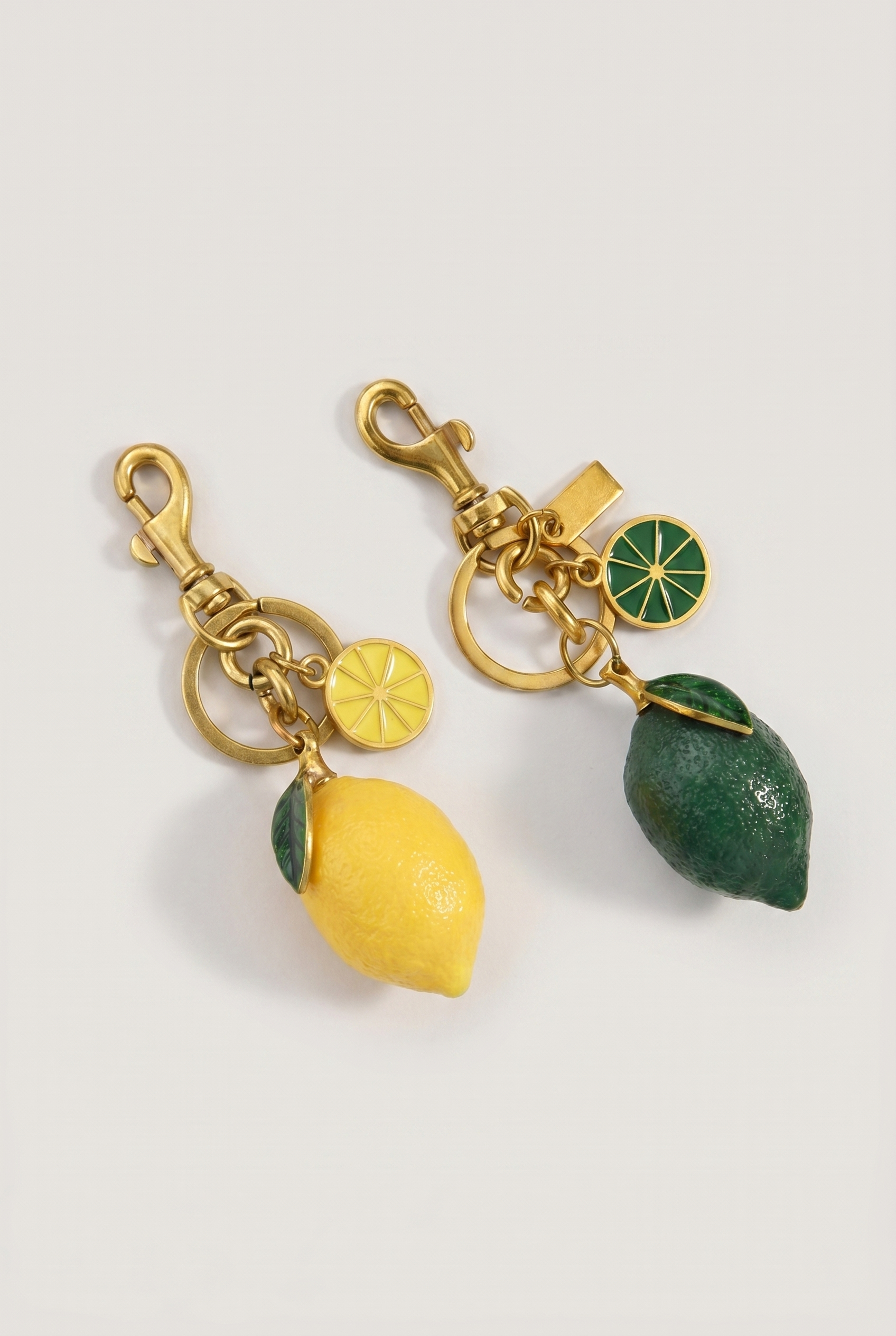 When Life Gives You Charms — Lemon Bag Charm