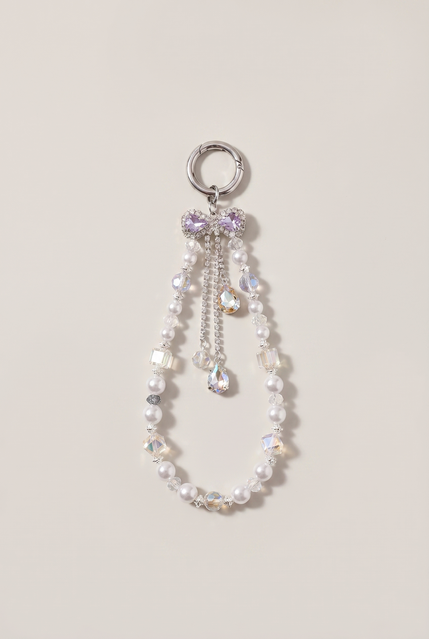 Your Phone Wanted a Bow — Crystal Phone Chain