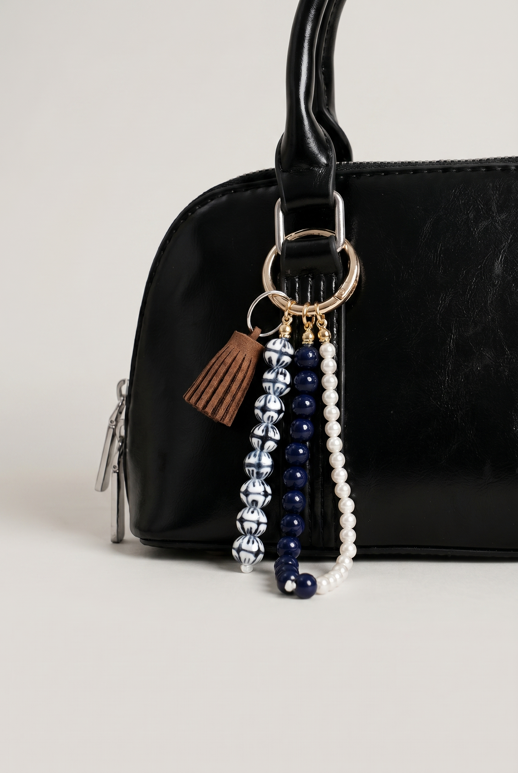 Porcelain Tassel Bag Charm