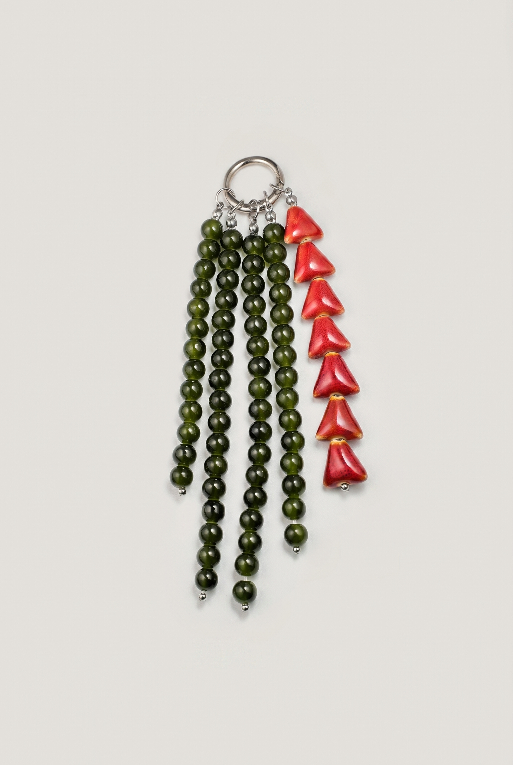 Beaded Tassel Bag Charm