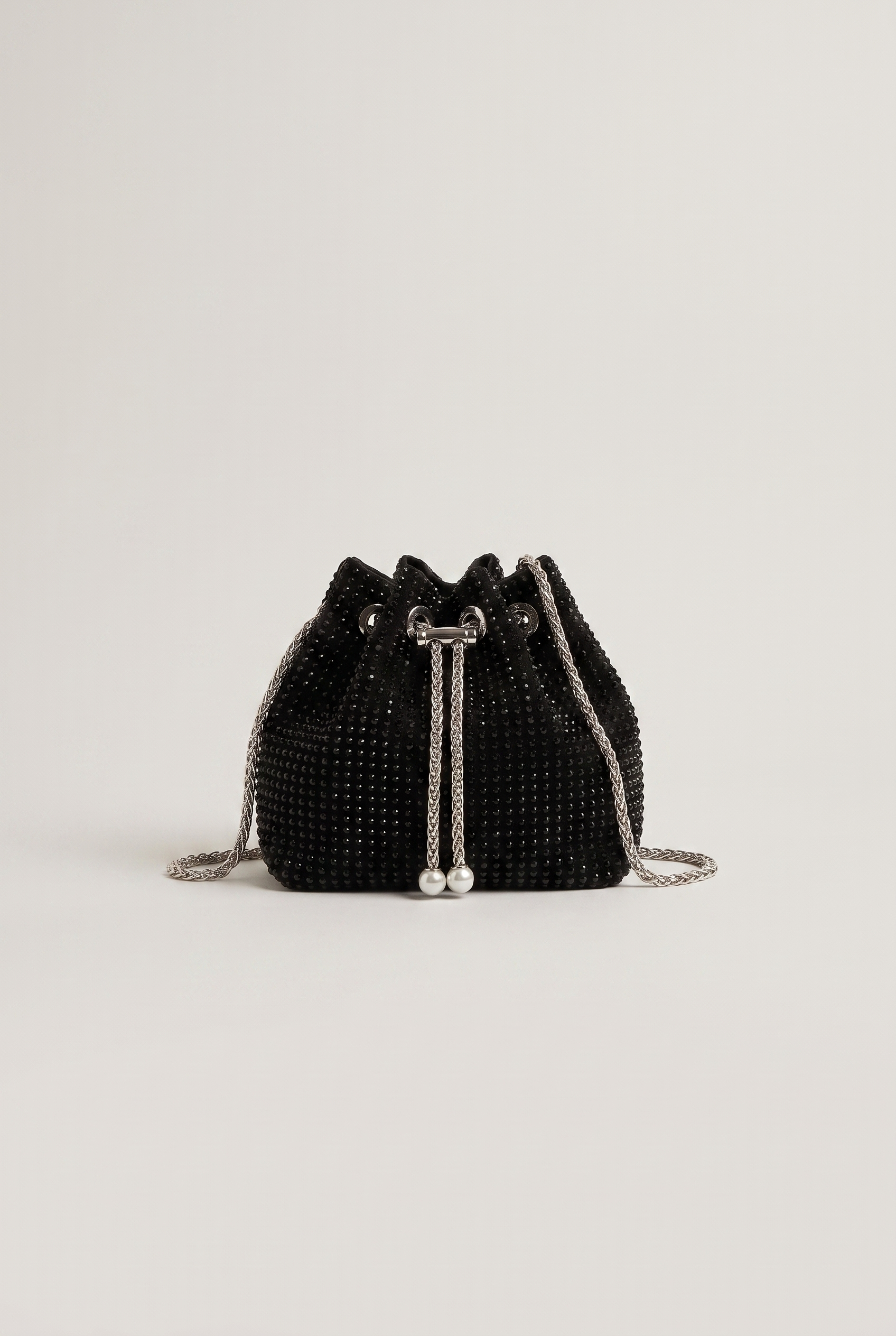 Crystal Mini Bucket Bag