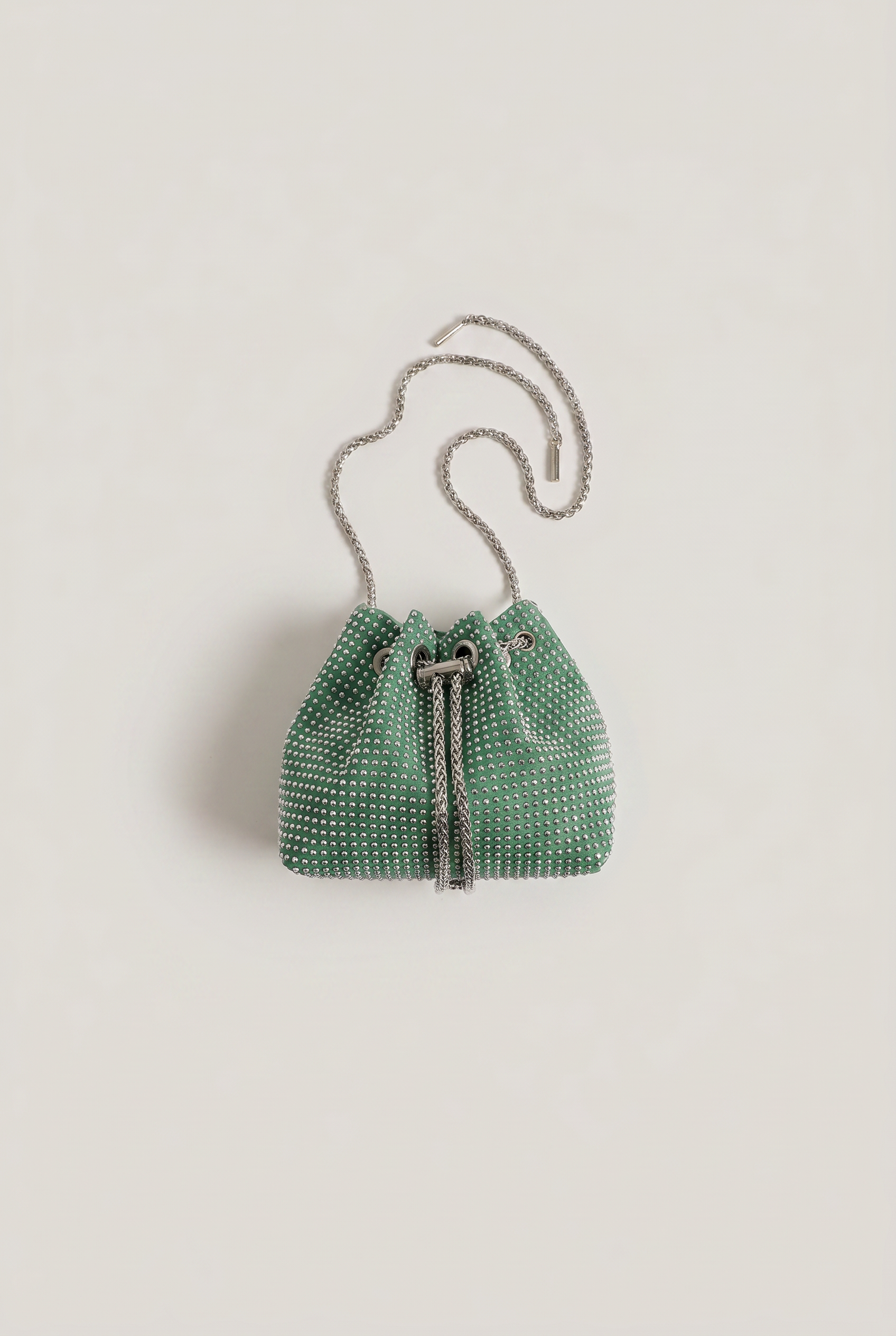Crystal Mini Bucket Bag