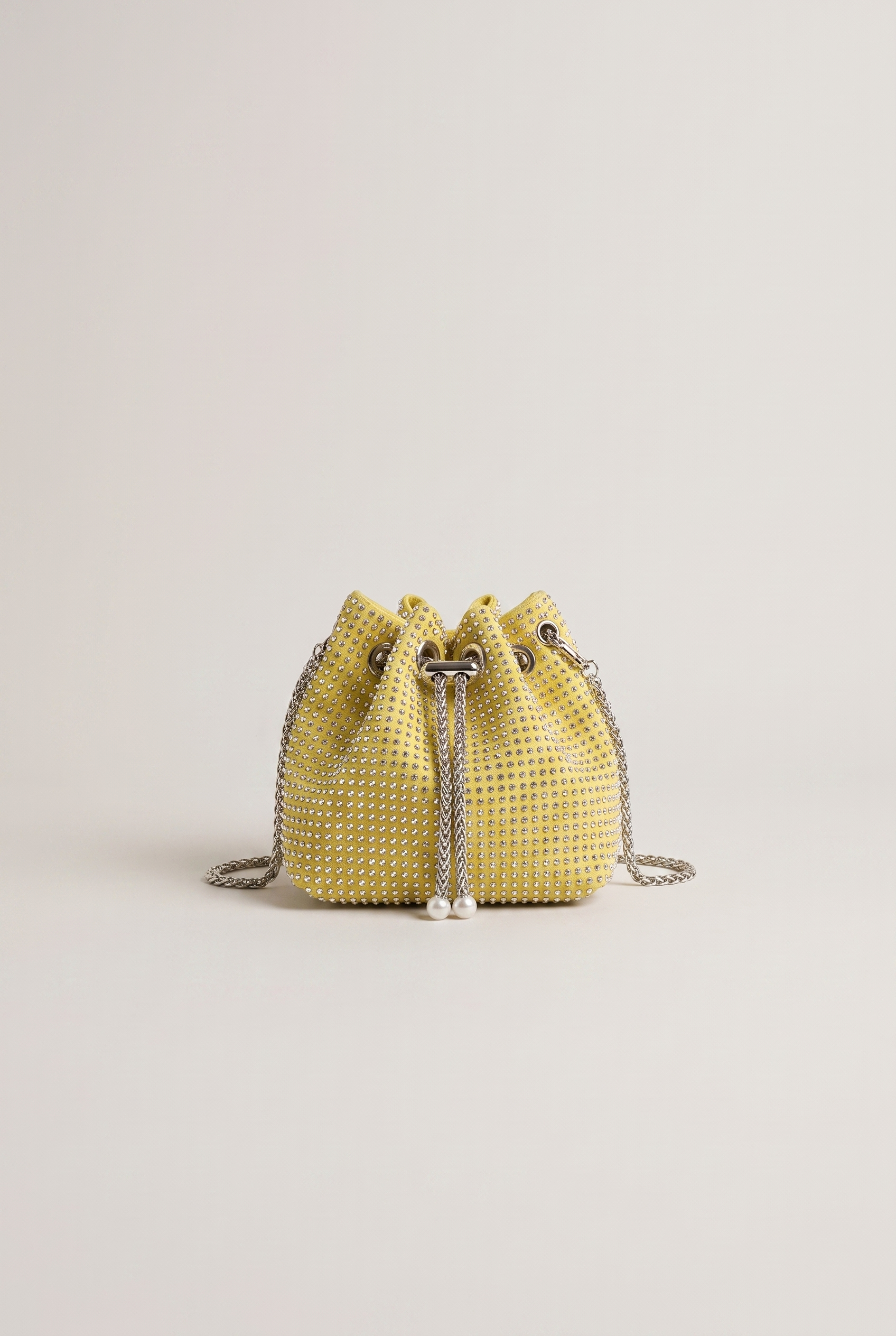 Crystal Mini Bucket Bag