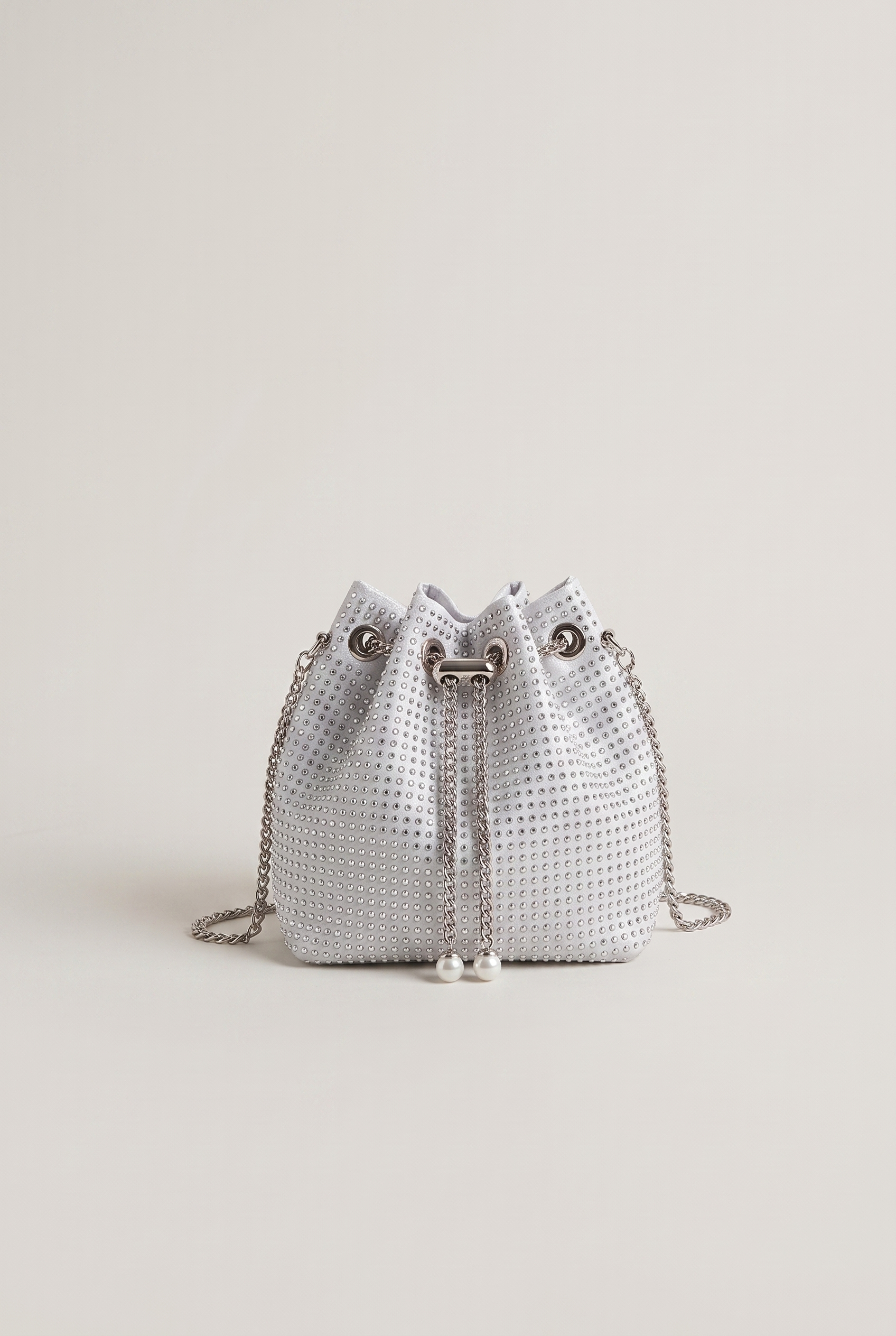 Crystal Mini Bucket Bag
