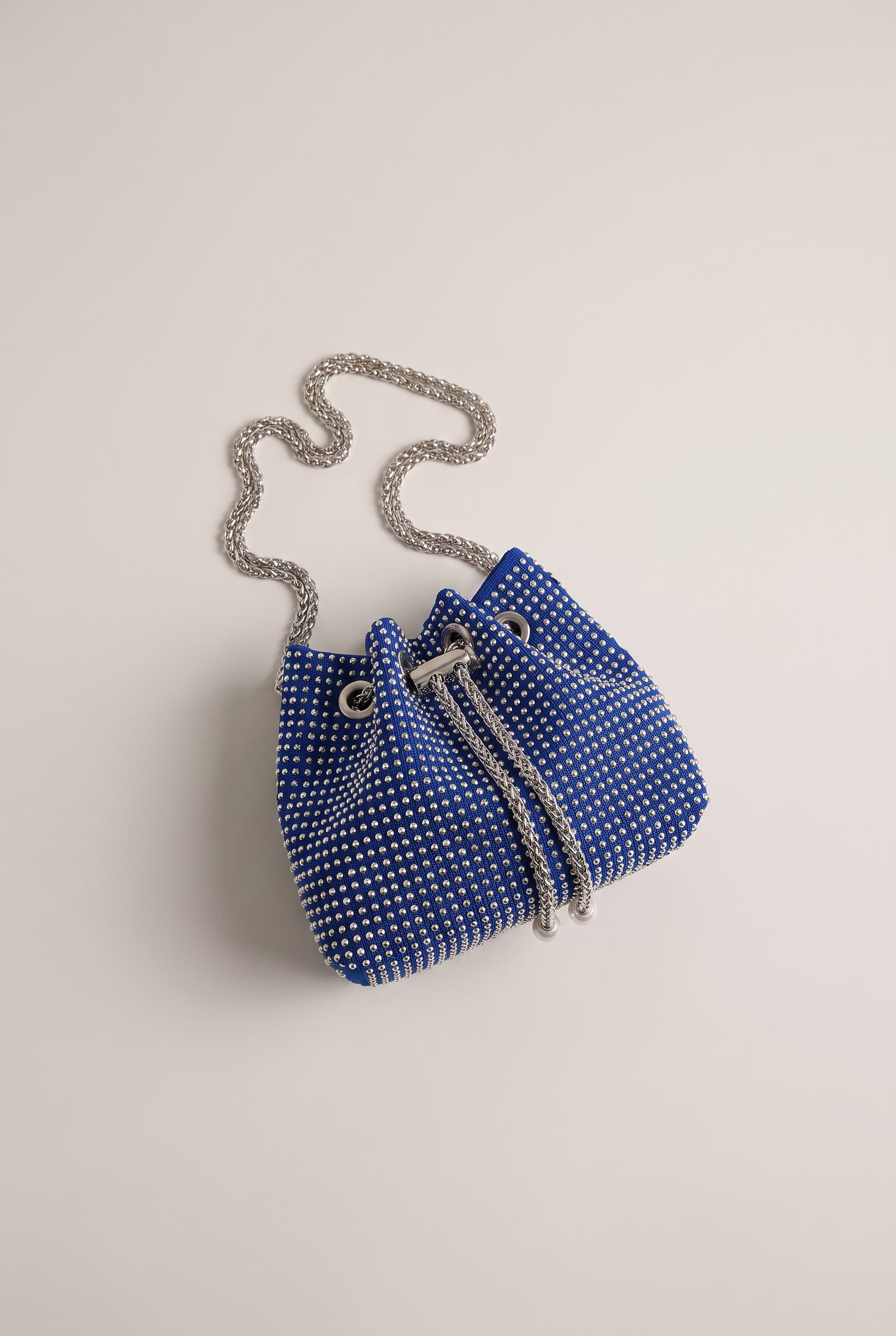 Crystal Mini Bucket Bag