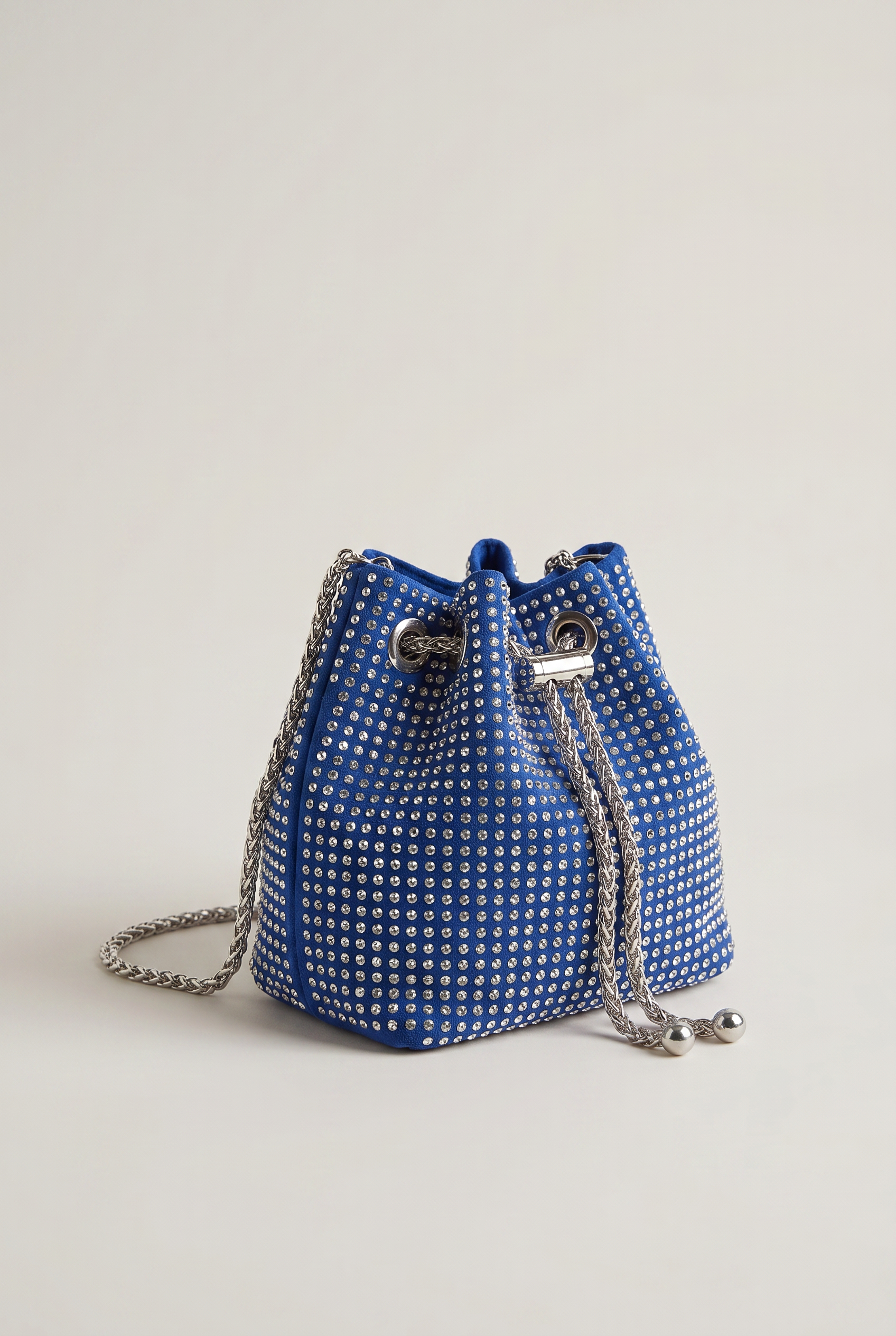 Crystal Mini Bucket Bag