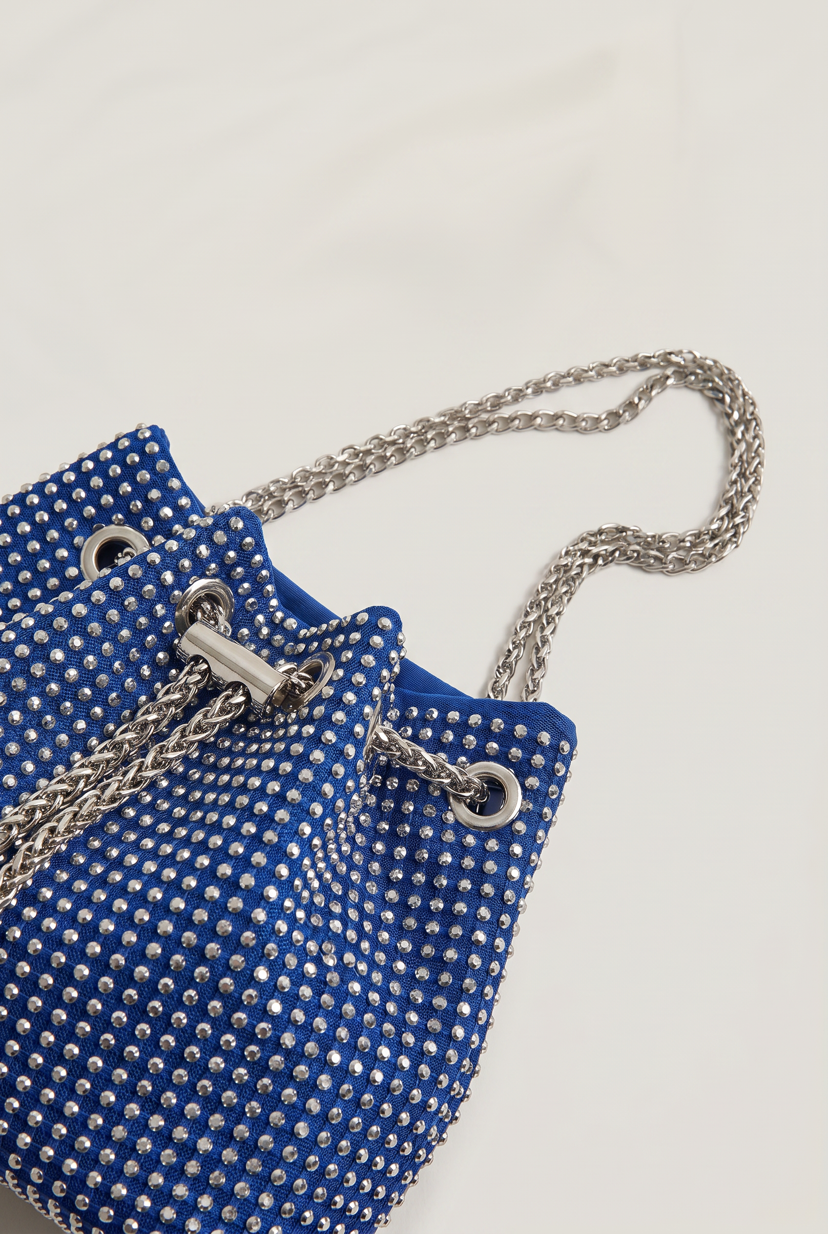 Crystal Mini Bucket Bag
