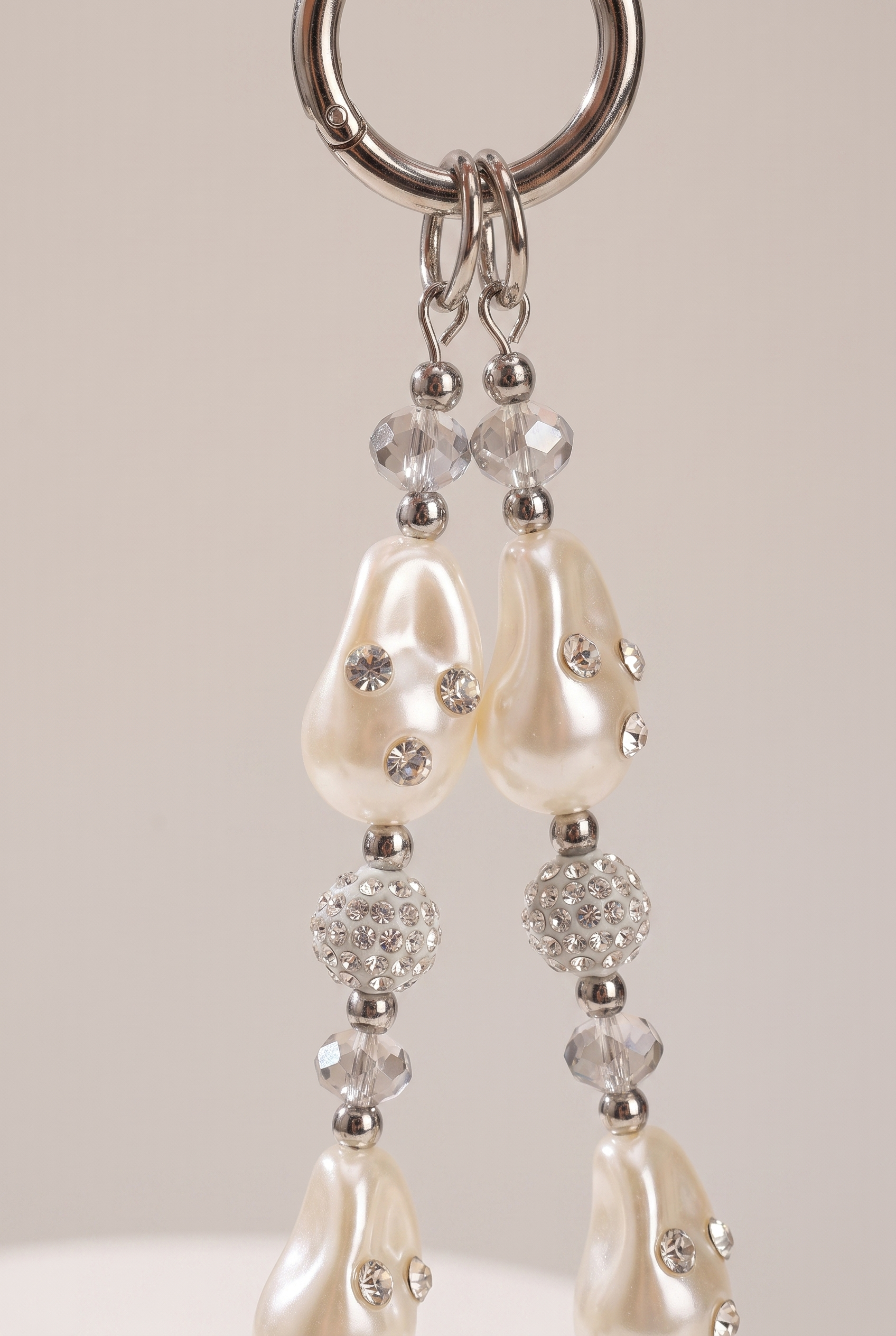 Pearl Bow Phone Charm