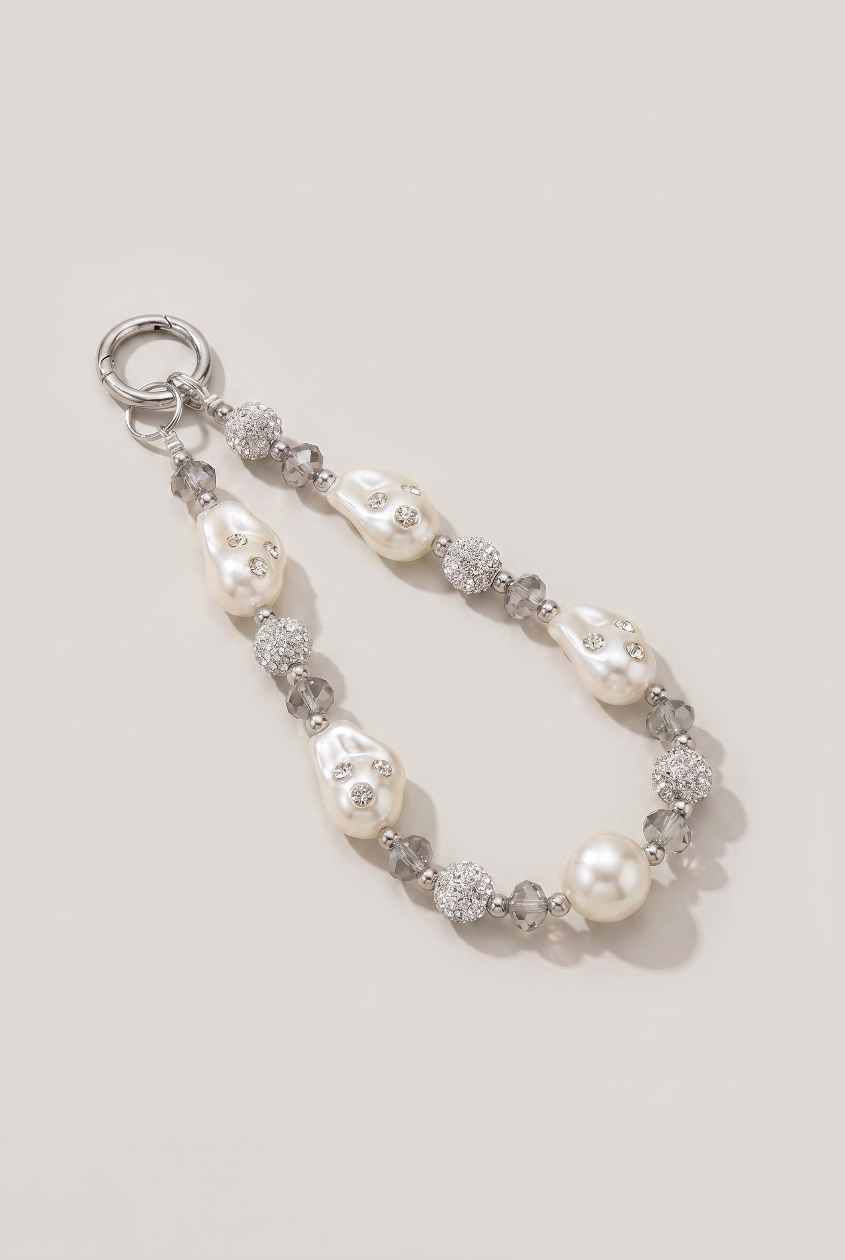 Pearl Bow Phone Charm