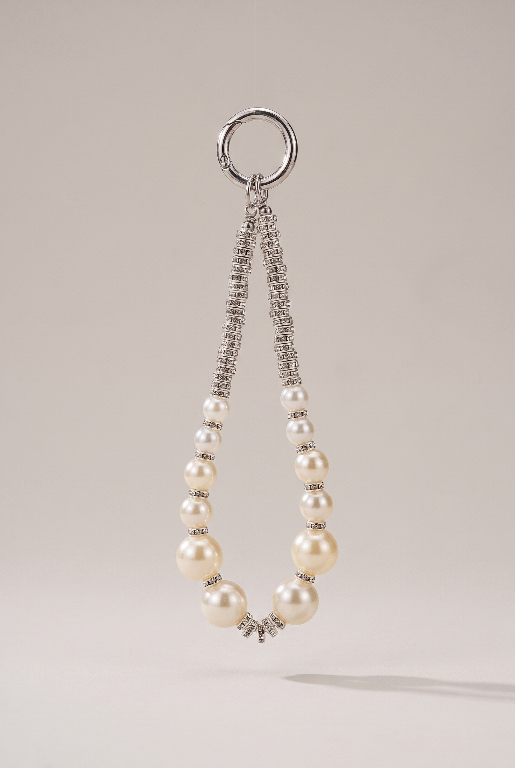 Pearl Bow Phone Charm