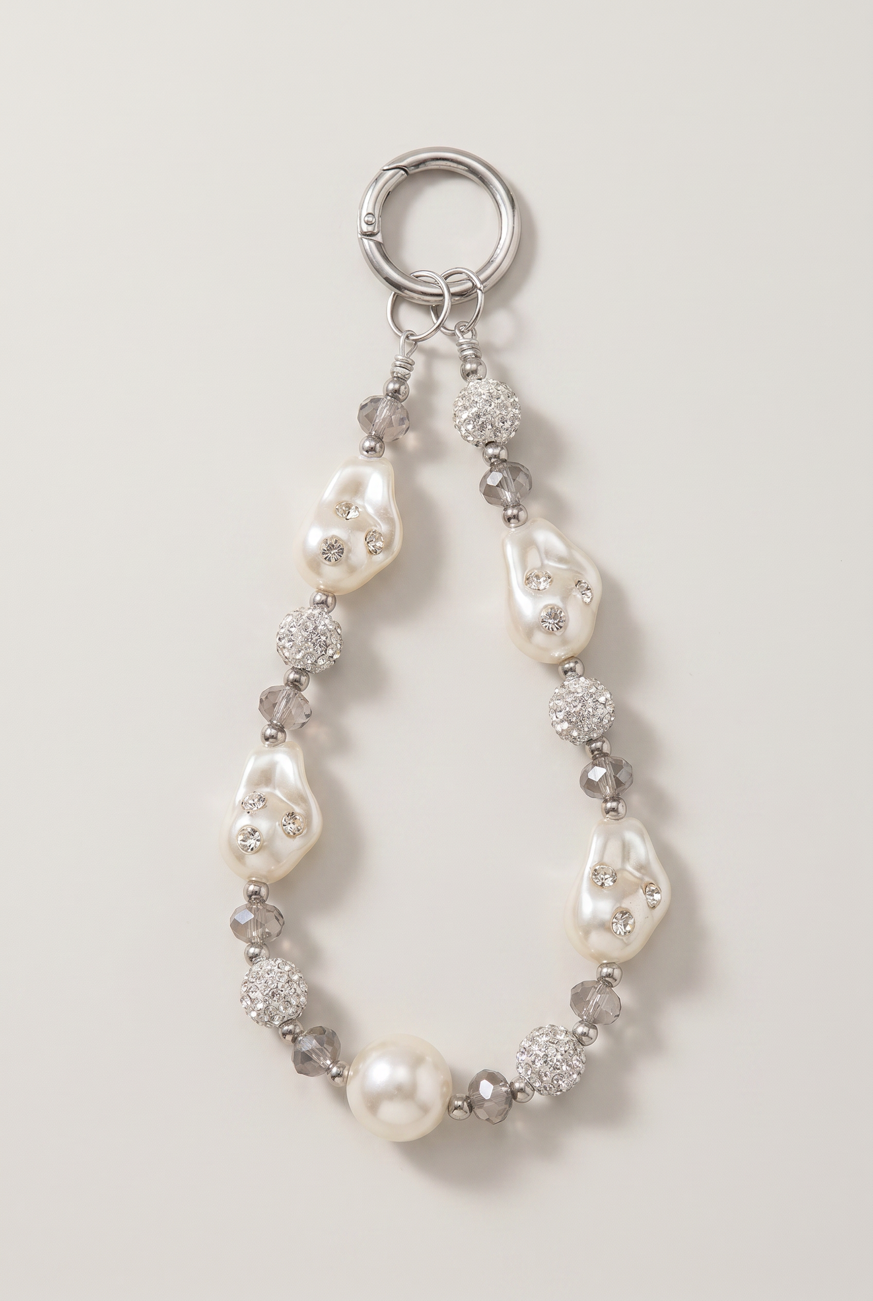 Pearl Bow Phone Charm