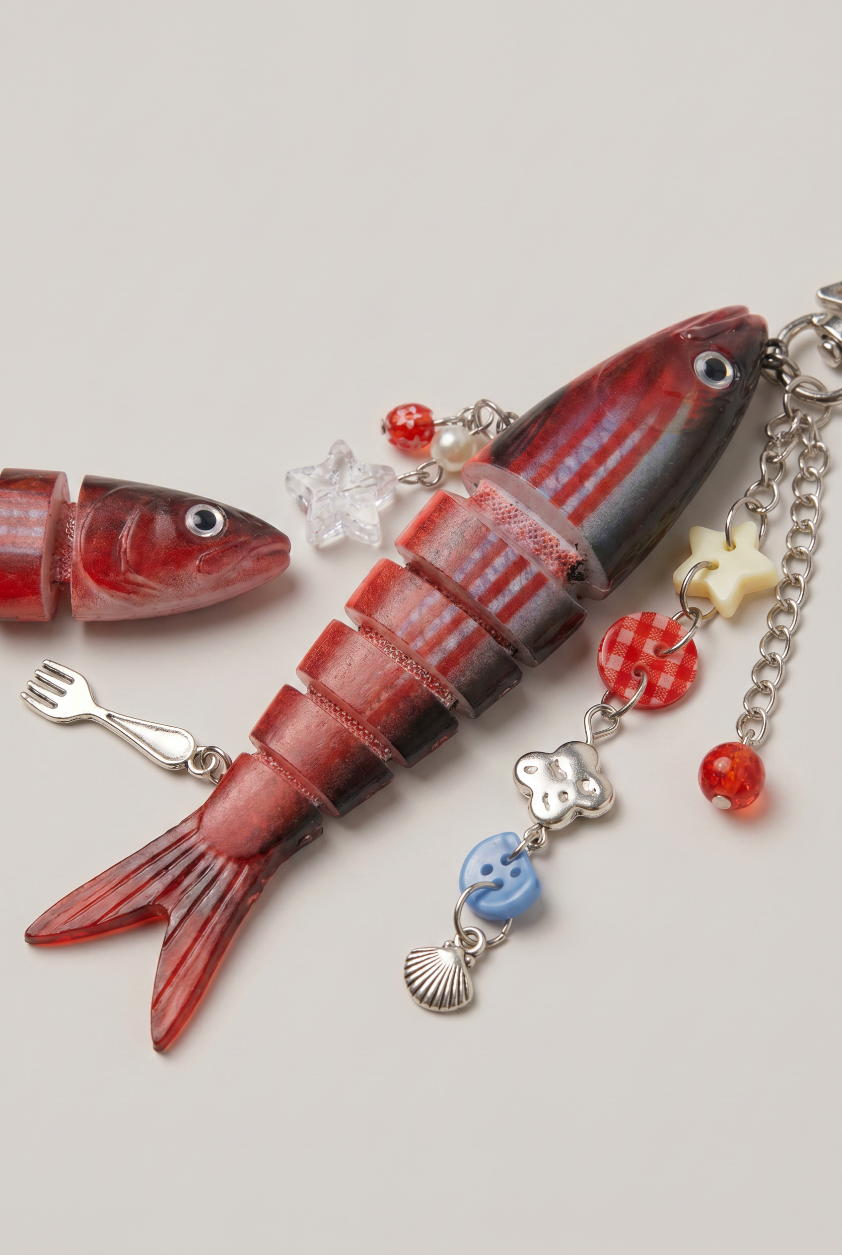 Your Bag Caught a Fish — Fish Bag Charm